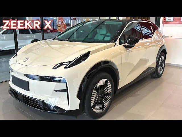 New ZEEKR X EV Car SUV-5Seats 2024 interior and exterior show.