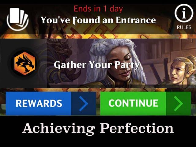 You've Found an Entrance - Gather Your Party - Achieve Perfection | Magic the Gathering Puzzle Quest