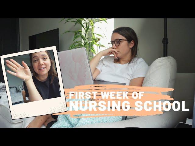 Nursing School: The First Week of my Accelerated Program! | Margaret Armen