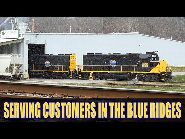 The Train that Makes Your Drink Cartons and Bath Salts: Serving Customers in the Blue Ridges