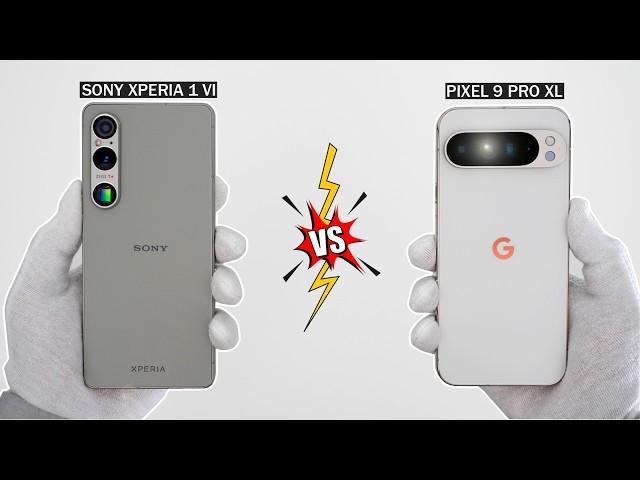 Google Pixel 9 Pro XL Vs Sony Xperia 1 VI Unboxing & Camera Test I ASMR