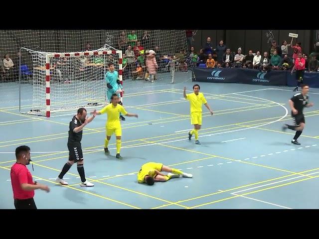 Grønlandsbanken Futsal 2022 Paamiut, Herre: ATA vs. Nagtoralik (1:2) KNR 14.04.2022