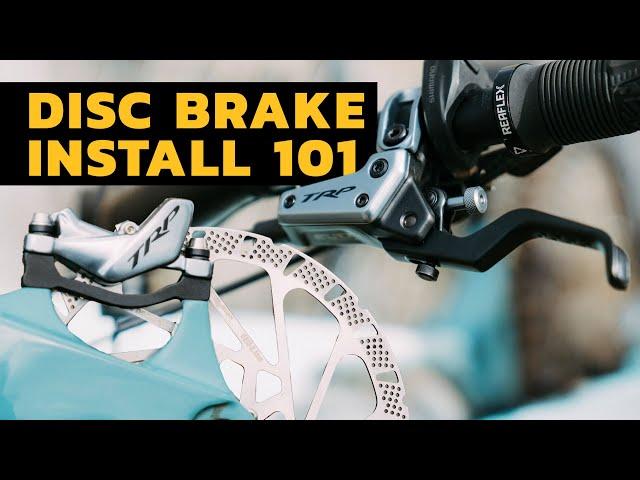 Disc Brake Install With A Pro - TRP EVO Pro Brake Tips