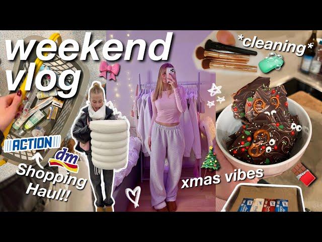 WEEKEND Vlog!!Shopping & Haul +Bruchschokolade machen*produktiv*