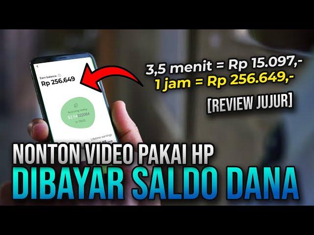 CUMA NONTON VIDEO 3,5 MENIT DIBAYAR 15 RIBU - Aplikasi Penghasil Uang Terbukti Membayar?