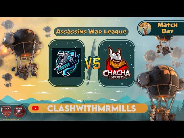 مسابقات جهانی کلش اف کلنز   Tigers 111  vs  CHACHA ESPORTS کلش اف کلنز