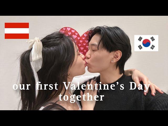 Our First Valentine’s Day 국제커플 발렌타인 데이 | Korea Austria Couple