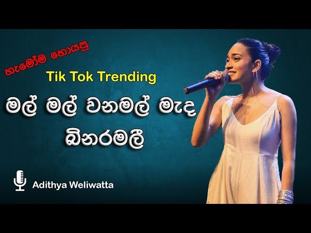 Mal mal wana mada| මල් මල් වන මැද බිනර මලී | full song | adithya weliwatta | sirasa tv