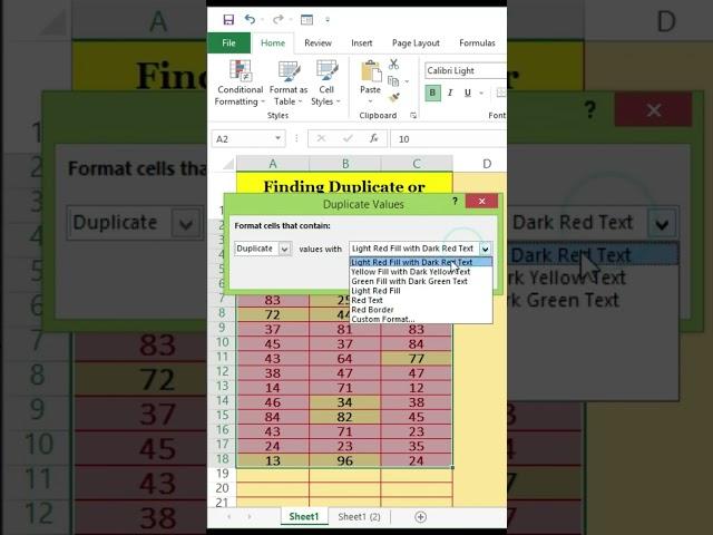 Quick and Easy Way to Find Unique or Duplicate Values in Excel