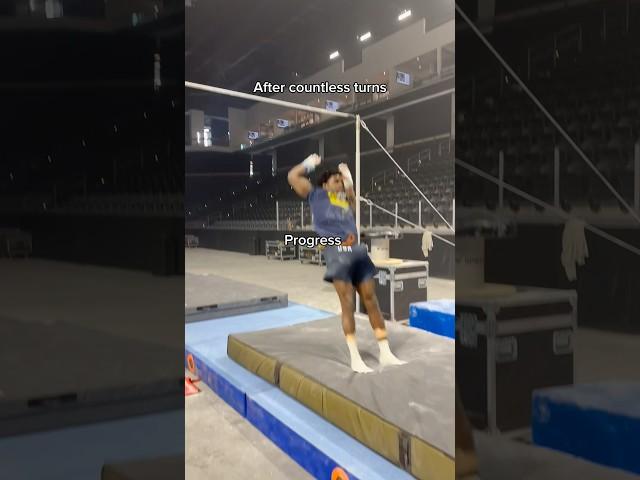 It was a lot harder than I expected but we did it‍ #gymnast #fun #sports #tour