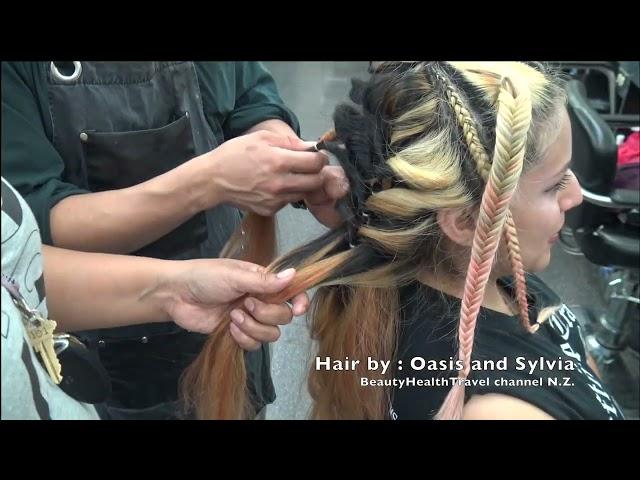 .Beautiful Style; Easy Loose Braids; Two Toned