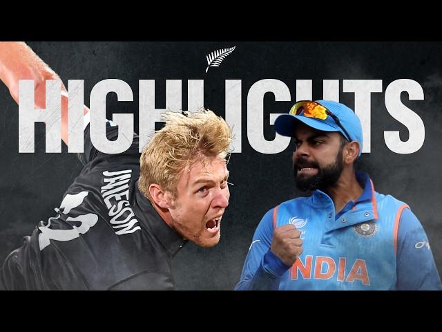 Jamieson Dream Debut ⭐ | Extended Highlights | BLACKCAPS v India ODI 2020