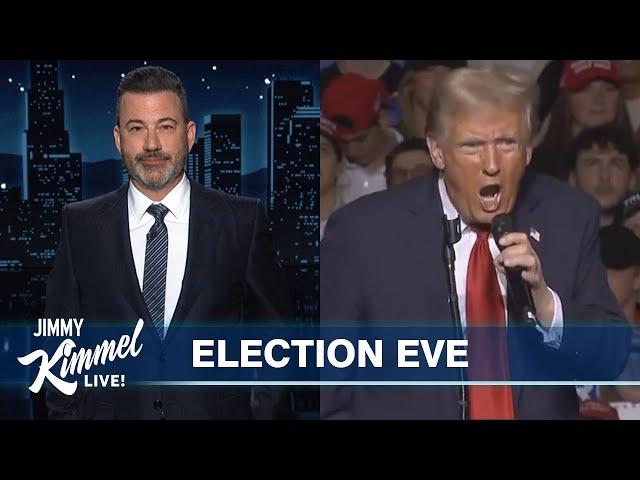 Trump Ratchets Up Rhetoric, Epstein Bombshells Dropped & Jimmy's Election Eve Closing Argument