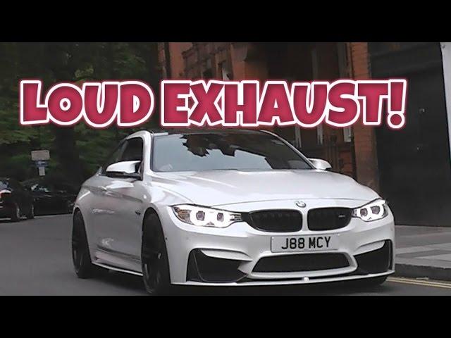 BMW M4 w/ M performance exhaust-SOUNDS!