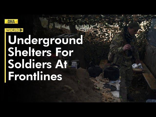 Ukraine produces underground shelters for soldiers at frontlines | World News | DNAIndiaNews