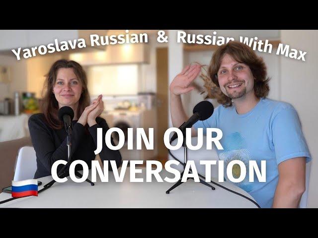 Russian CONVERSATION with @RussianWithMax! Russian Listening Practice with RU & EN subtitles