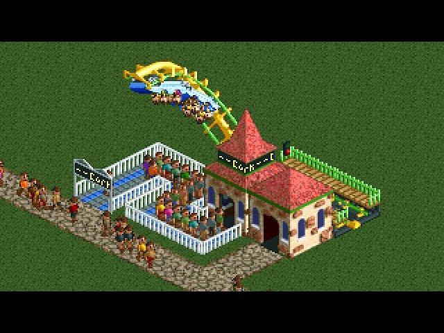 The Most Efficient Coaster Design in RCT2