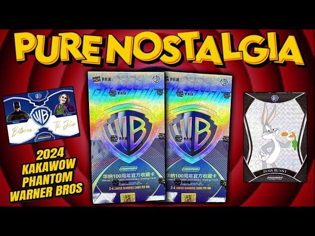 BETTER THAN SATURDAY MORNING CARTOONS! | 2024 Kakawow Phantom Warner Brothers Hobby Box Review