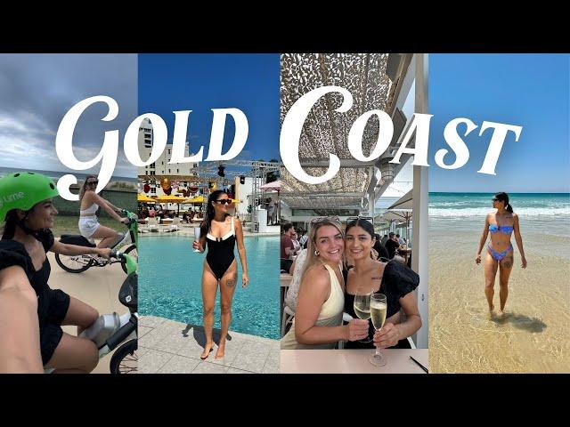 A weekend in the Gold Coast | Cali beach club, surfing for the first time, Gold Coast vlog