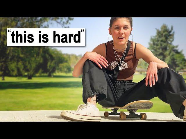 What it's REALLY like to start skateboarding...