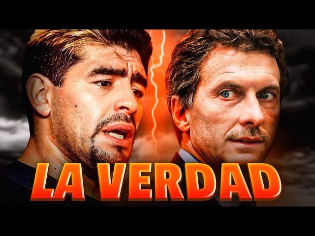 La HISTORIA COMPLETA de la PELEA entre MARADONA y MACRI