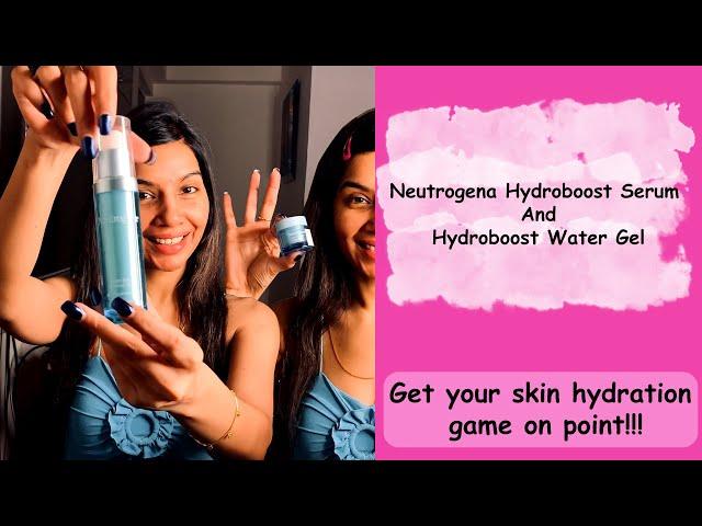 Neutrogena hydroboost serum and gel (product reviews)