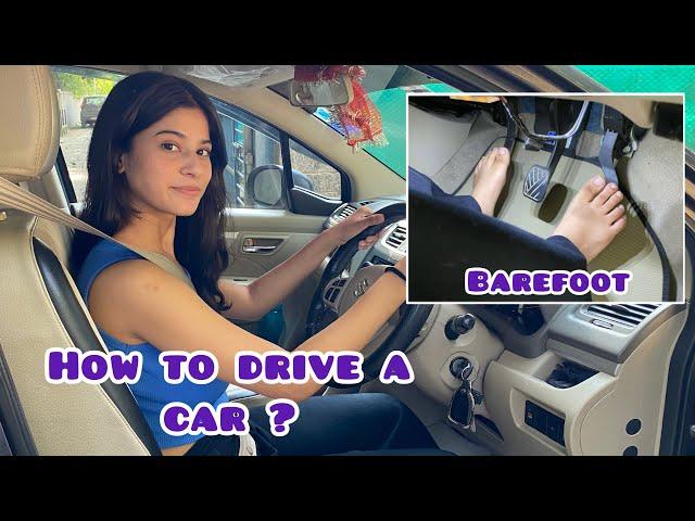 Learn Driving In 8 Mins For Beginners | Barefoot Driving part 1