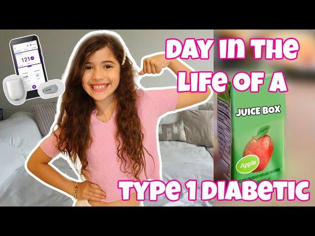 A DAY IN THE LIFE OF A TYPE 1 DIABETIC! BELLA MIR