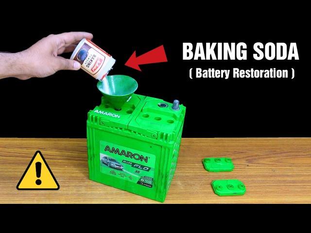 Old battery as New in 1 minute! Amazing Repair Way that Surprised an Experienced Motorist!