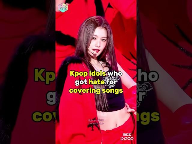 K-POP IDOLS who got HATE for COVERING SONGS#kpop #kpopedir #twice #illit #nmixx #kpop #babymonster