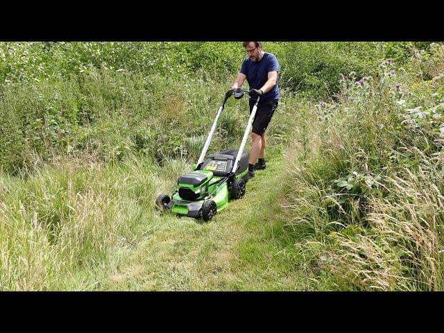 Is The Greenworks 60V Self Propelled Lawnmower Worth It? Find Out In This Review! #lawnmower