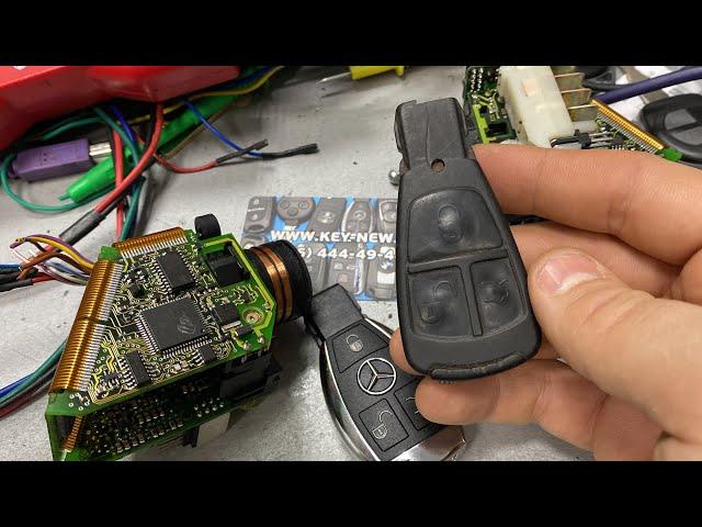 Mercedes W210 заменили замок зажигания