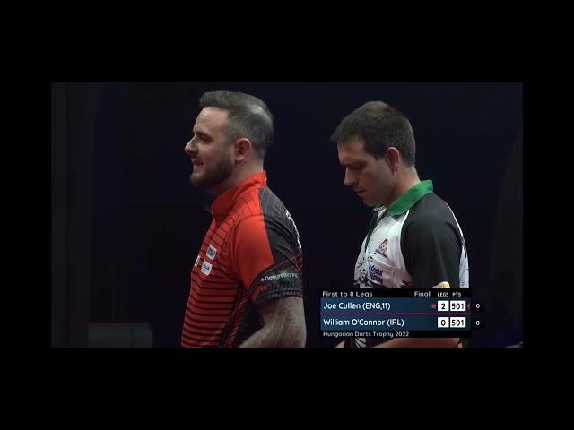 Joe Cullen vs William O’Connor - 2022 PDC Hungarian Darts Trophy - The Final