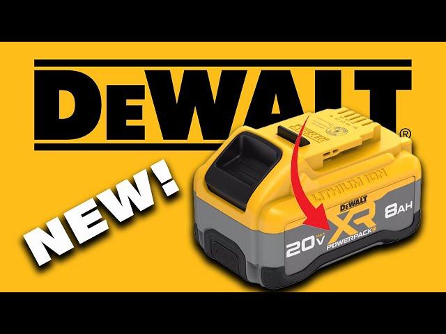 Dewalt Rebrands itself while releasing new battery #dewalt #dewalttools