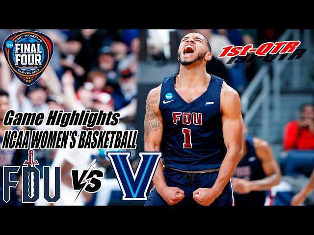 Villanova Vs. Fair Dickinson Dec/11/24 FULL Game 1st-QTR Highlights | NCAA MEN'S BASKETBALL