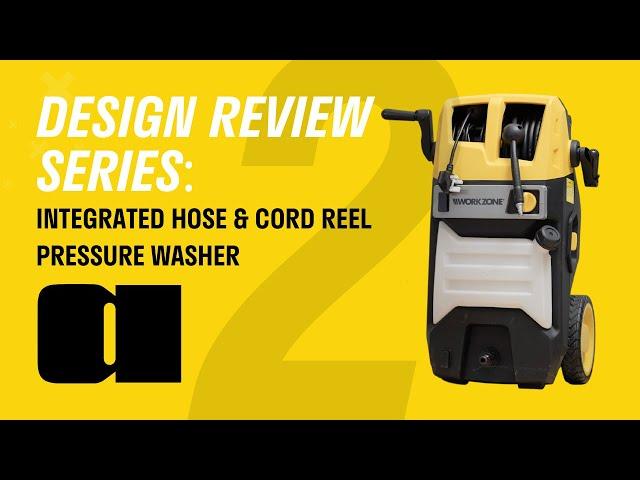 ACTIVE PRODUCTS DESIGN SERIES: Episode 2 - Integrated Hose and Cord Reel Pressure Washer Review.
