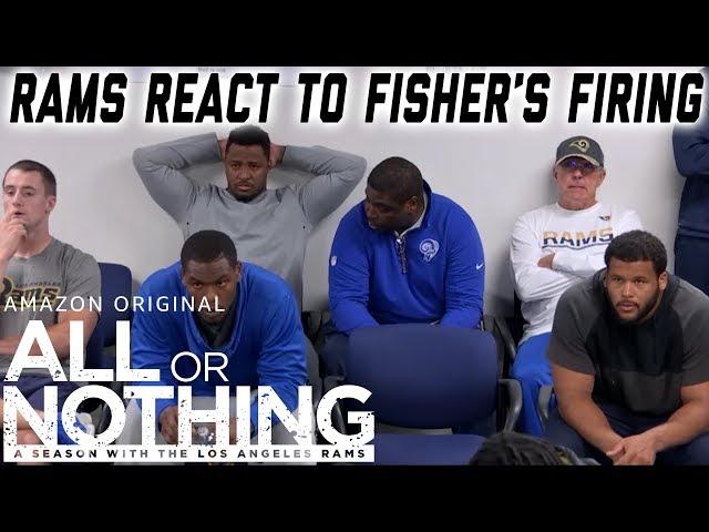 Rams React to Jeff Fisher's Firing | All or Nothing: A Season with the Los Angeles Rams