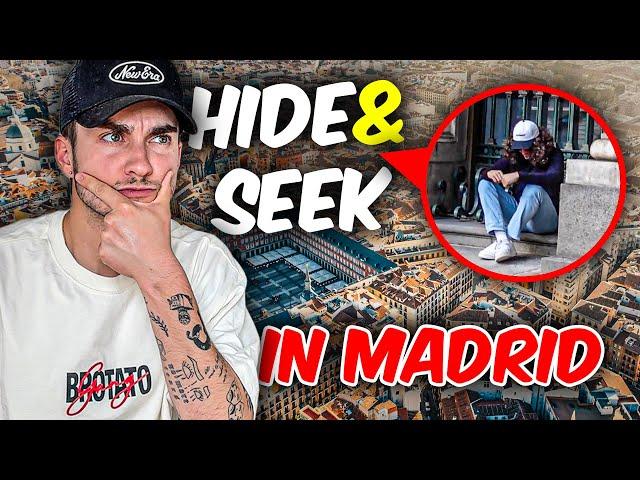 VERSTECKEN CHALLENGE IN GANZER STADT! *Madrid Edition*