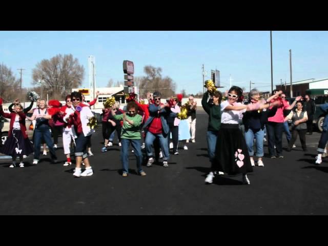 Best Senior Citizen Flash Mob - Burley, Idaho