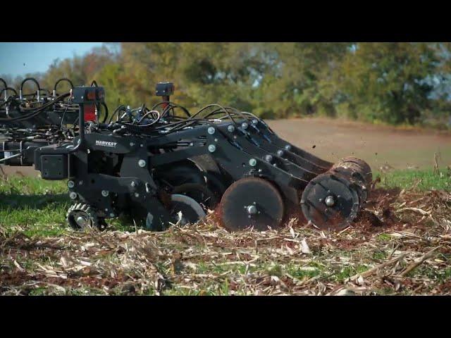 LaserTill1 fall 2023 strip till demo - Virginia cover crop