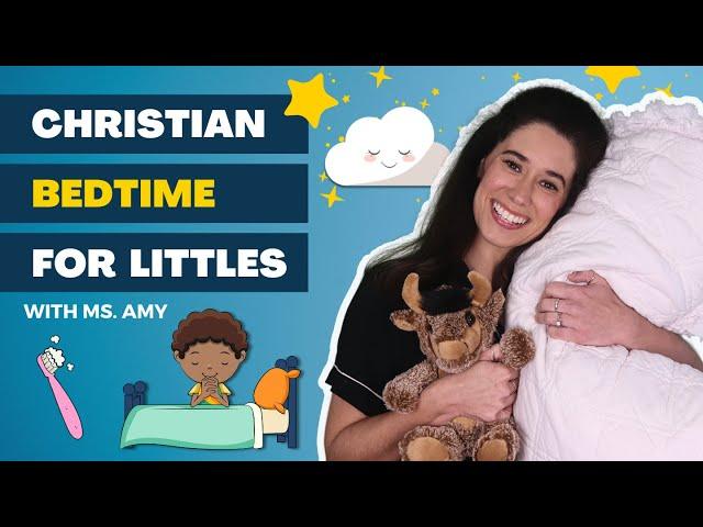 Learn kids bedtime routine with Ms. Amy -  Educational bedtime for babies & toddlers. Baby learning