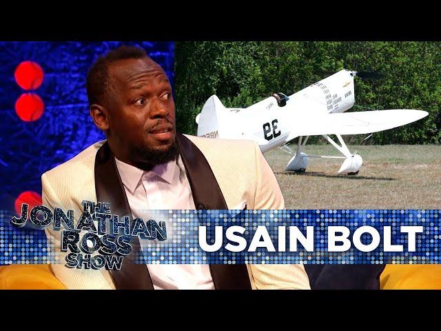 Usain Bolt Addresses Airplane Racing Claim | The Jonathan Ross Show