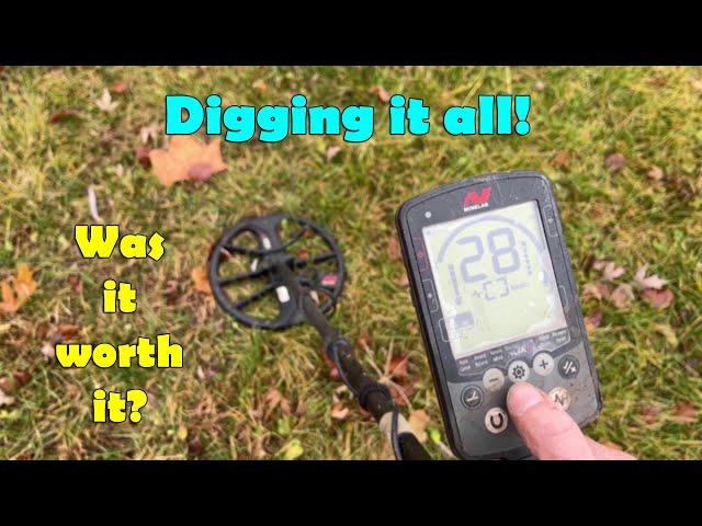 Metal Detecting an Old School - Digging Every Signal! Vintage Finds & Old Coins!