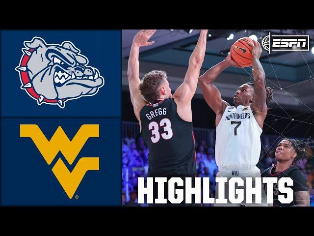 Gonzaga Bulldogs vs. West Virginia Mountaineers | Full Game Highlights | ESPN College Basketball