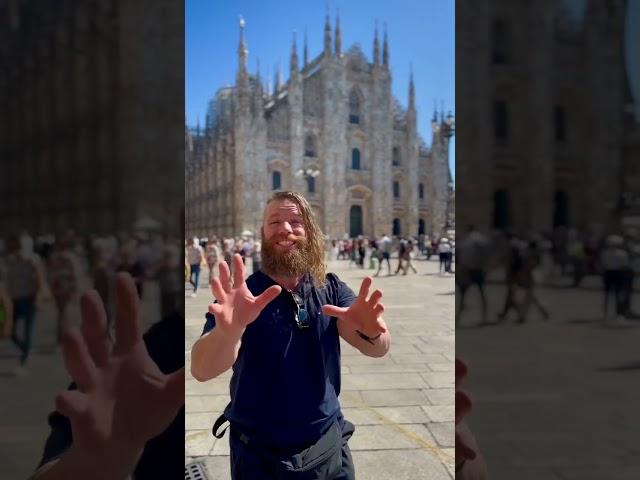 The World’s Most Impressive Building! - DUOMO DI MILANO #milan #italy #shorts