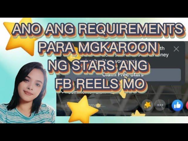 ANO ANG REQUIREMENTS PARA MAGING ELLIGIBLE SA FB REELS STARS|| facebook reels