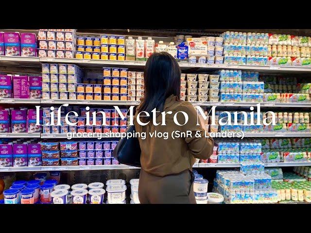  Life in the Philippines | Grocery Shopping at Landers, SnR & SM Supermarket + Haul, Meeting Mom