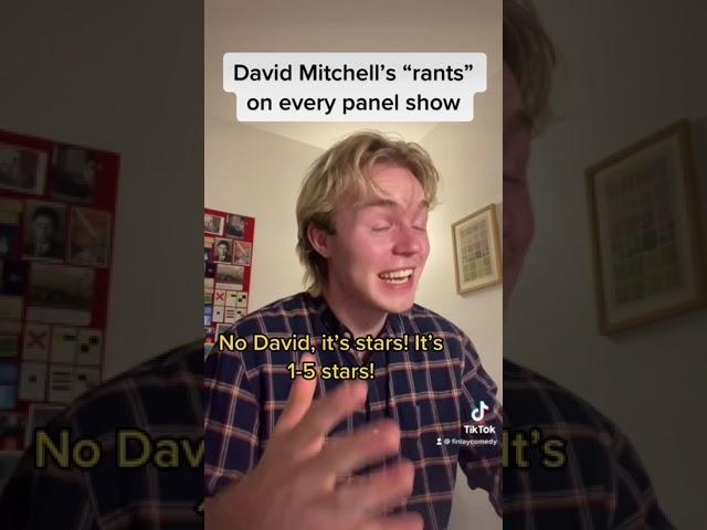 David Mitchell on every panel show