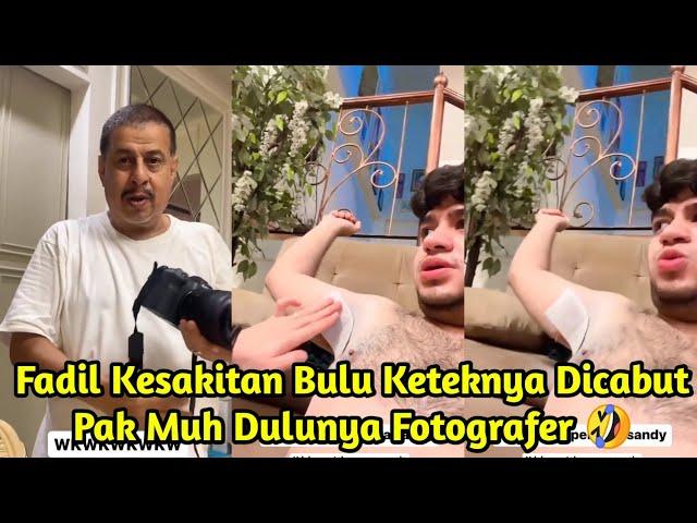 Fadil Cabut Bulu Ketek Pak Muh Jadi Fotografer