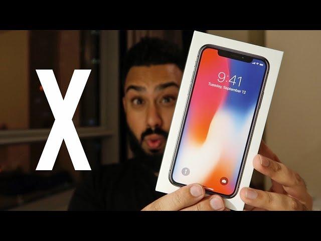 Early Apple iPhone X UNBOXING (Space Gray) !!!